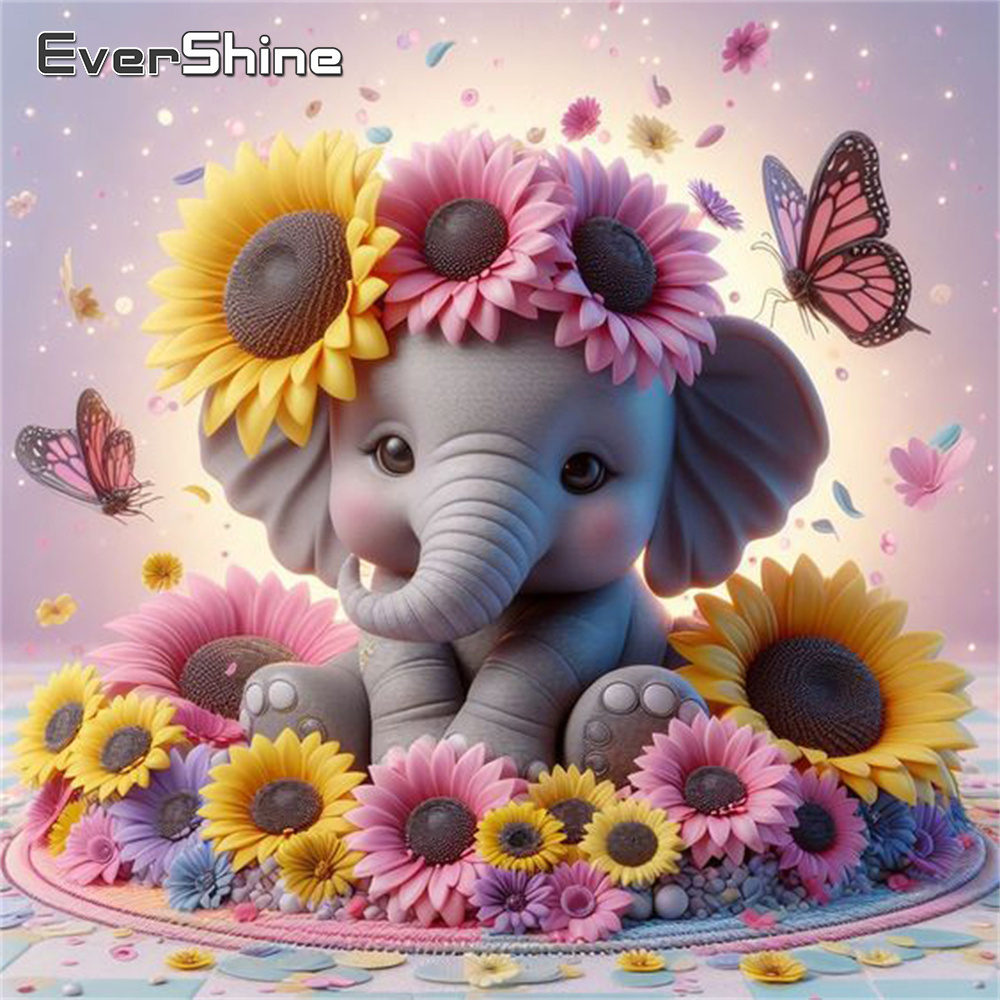 Алмазная живопись Evershine со – обзор и цена Photo Mosaic Print